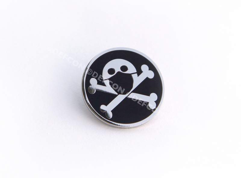 DEF CON is Canceled Corona Jack cloisonne pin