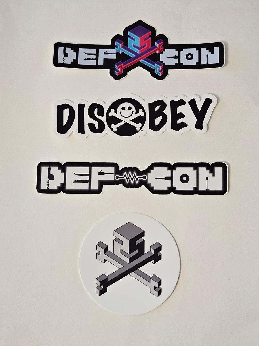 DEF CON 25 sticker set (4)
