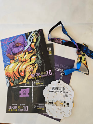 DEF CON China 1.0 attendee registration pack