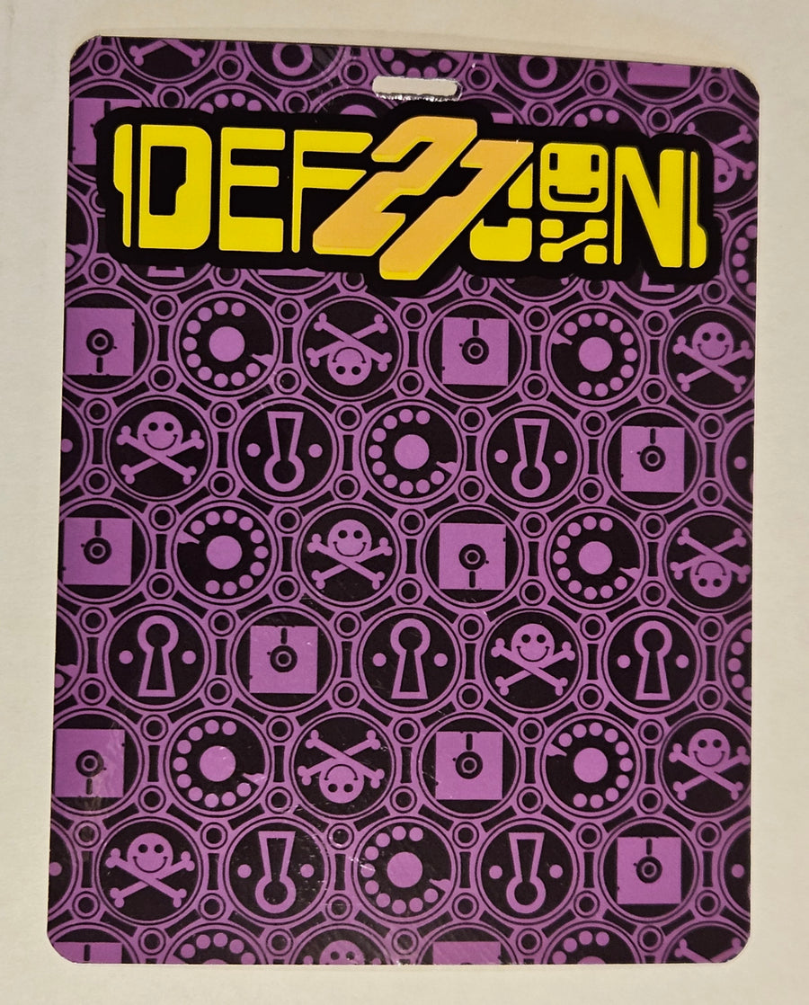DEF CON 27 Human PAPER badge - yes, this is a PAPER badge.