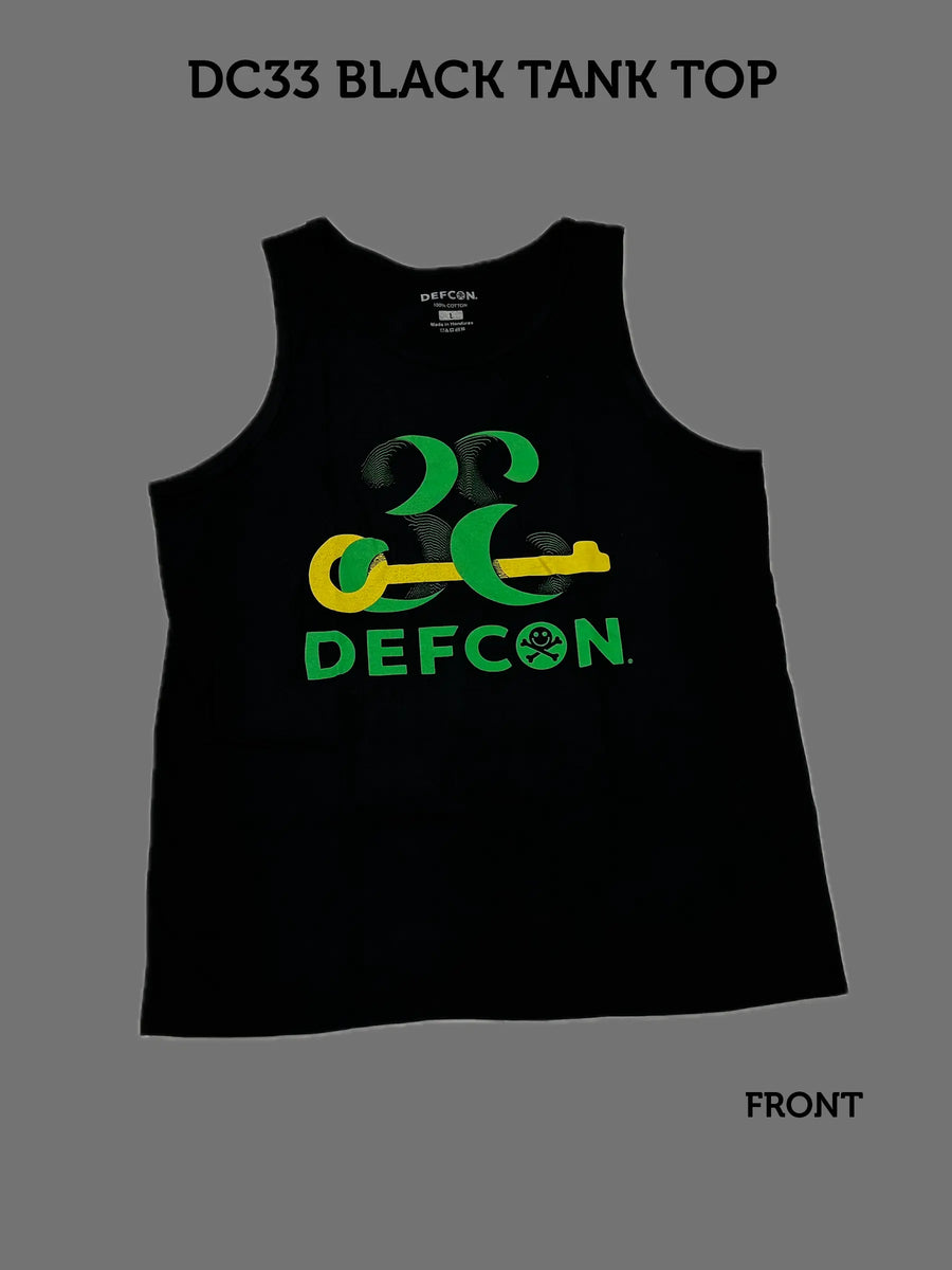 BLACK TANK TOP (DC33)