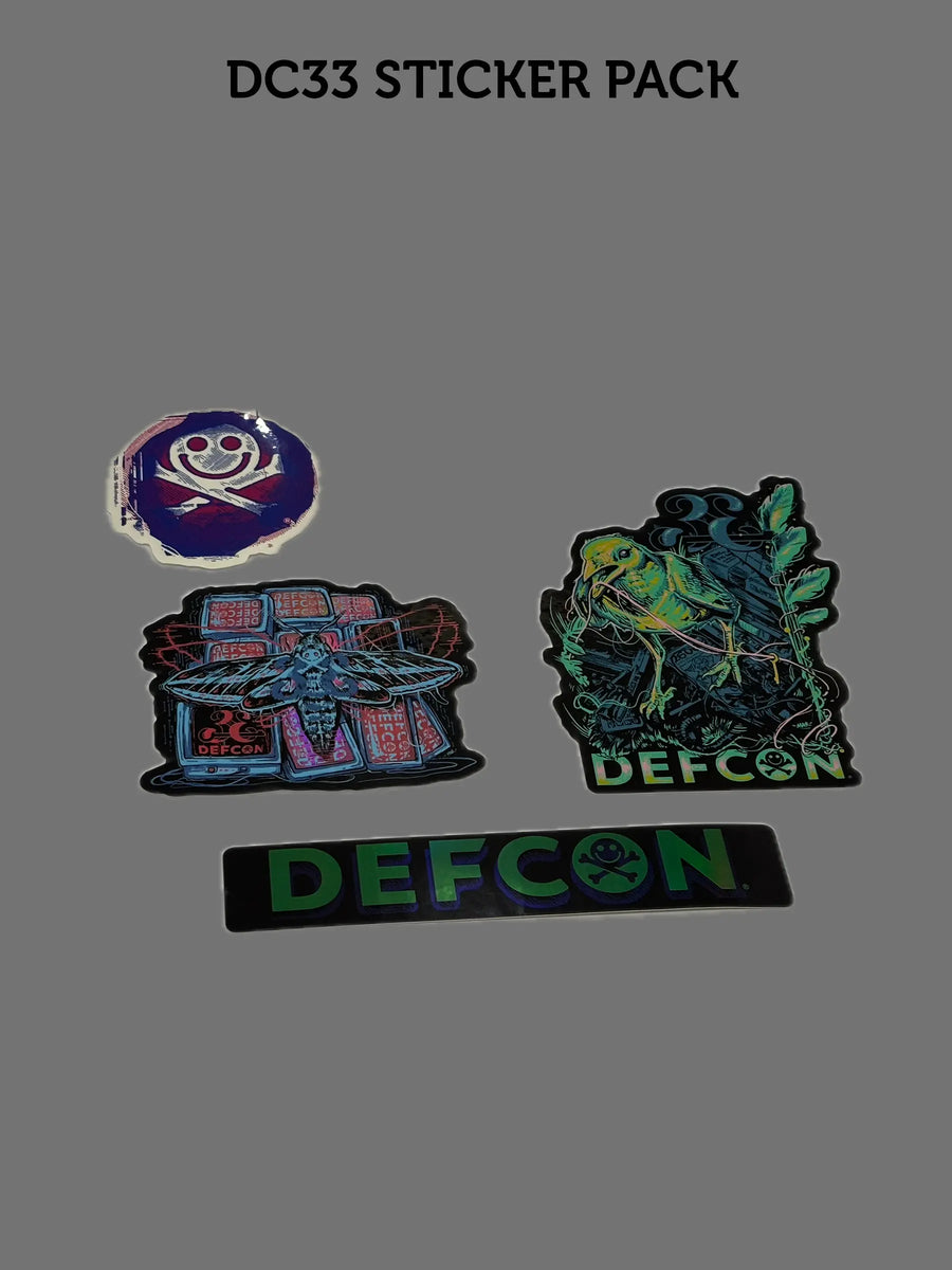 DEF CON 33 Sticker Pack