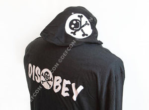 DEF CON 26 DISOBEY District Made DM139 long sleeve hoodie