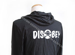 DEF CON 26 DISOBEY District Made DM139 long sleeve hoodie