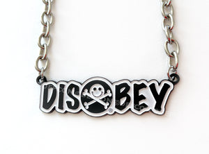 DEF CON 30 Disobey enamel necklace